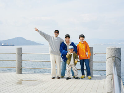 家族の記念写真
